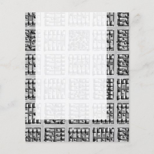 Prospectus 11,4 Cm X 14,2 Cm Panneau 048 - Ville Carré (Devant)