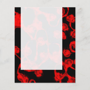 Prospectus 11,4 Cm X 14,2 Cm Panneau 058 - Virus Red