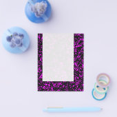 Prospectus 11,4 Cm X 14,2 Cm Panneau 069 - Lignes Abstraites - Magenta (Simple)