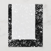 Prospectus 11,4 Cm X 14,2 Cm Panneau 076 - Lignes Abstraites (Dos)