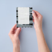 Prospectus 11,4 Cm X 14,2 Cm Panneau 076 - Vague de glace (main)