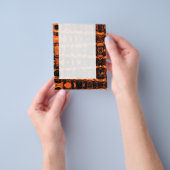 Prospectus 11,4 Cm X 14,2 Cm Panneau 082 - Flamme fractale III (main)