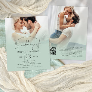 Prospectus 11,4 Cm X 14,2 Cm PAPER 2 - Script de superposition de photo QR Mari