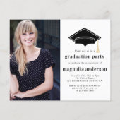 Prospectus 11,4 Cm X 14,2 Cm PAPER Prochaine Aventure Graduation Invitation (Dos)
