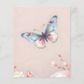 Prospectus 11,4 Cm X 14,2 Cm papillon pastel (Dos)