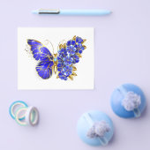Prospectus 11,4 Cm X 14,2 Cm Papillon Saphir Fleur (Simple)