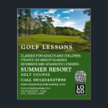 Prospectus 11,4 Cm X 14,2 Cm Parcours de golf, dépliant publicitaire de leçons<br><div class="desc">Parcours De Golf,  Flyers Publicitaires De Leçons GoIf Au Magasin Carte de visite.</div>