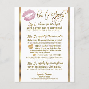 Prospectus 11,4 Cm X 14,2 Cm Parties scintillant rose 💋 consignes de détection