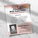 Prospectus 11,4 Cm X 14,2 Cm Parties scintillant rose de l'agent de signature d<br><div class="desc">Agent de signature de crédit et de notaire mobile Flyers de Parties scintillant rose.</div>