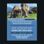 Prospectus 11,4 Cm X 14,2 Cm Pâturage des vaches, Publicité Cheesemonger<br><div class="desc">Vaches Grazing,  Cheesemonger Publicité Flyers Par Le Magasin Carte de visite.</div>