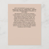 Prospectus 11,4 Cm X 14,2 Cm Pays Sud Russe Photo Mariage BUDGET (Dos)