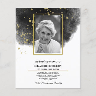 Prospectus 11,4 Cm X 14,2 Cm PHOTO Budget Sympathie En Mémoire Amoureuse. Flyer