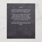 Prospectus 11,4 Cm X 14,2 Cm PHOTO BUDGÉTAIRE Économiser Dates INVITATIONS - Co (Dos)