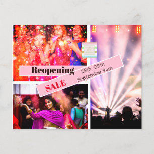 Prospectus 11,4 Cm X 14,2 Cm Photo Collage d'images de la fête Vente