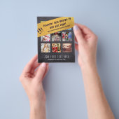 Prospectus 11,4 Cm X 14,2 Cm Photo Collage Modèle (main)