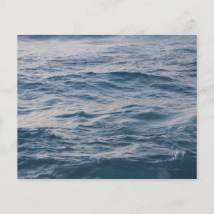 Prospectus 11,4 Cm X 14,2 Cm Photo de gros plan de rides sur l'eau de mer