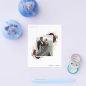 Prospectus 11,4 Cm X 14,2 Cm Photo du budget Enregistrer la date (Simple)