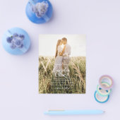 Prospectus 11,4 Cm X 14,2 Cm PHOTO Mariage BUDGET OVERLAY Sage Monochrome (Simple)