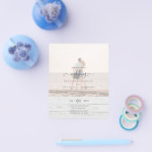 Prospectus 11,4 Cm X 14,2 Cm PHOTO moderne TEXTE GLOBAL Budget Mariage (Simple)