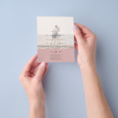 Prospectus 11,4 Cm X 14,2 Cm PHOTO moderne TEXTE GLOBAL Budget Mariage (main)