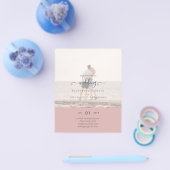 Prospectus 11,4 Cm X 14,2 Cm PHOTO moderne TEXTE GLOBAL Budget Mariage (Simple)