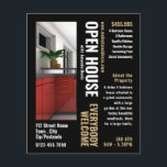 Prospectus 11,4 Cm X 14,2 Cm Photo Style Realtor Open House Publicité<br><div class="desc">Photo Style Realtor Open House Publicité Flyers Par Le Magasin Carte de visite.</div>
