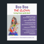 Prospectus 11,4 Cm X 14,2 Cm Photographie personnalisée, Entertainer pour enfan<br><div class="desc">Photographie Personnalisée,  Artiste Pour Enfants,  Flyers De Publicité Clown Du Magasin Carte de visite.</div>
