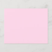 Prospectus 11,4 Cm X 14,2 Cm Pink Hydrangea New Home Faire-part (Dos)