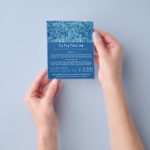 Prospectus 11,4 Cm X 14,2 Cm Piscine, Plancher, Tile Installer Publicité (main)