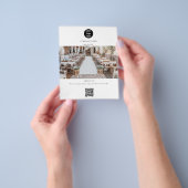 Prospectus 11,4 Cm X 14,2 Cm Planification des événements Publicité promotionne (main)