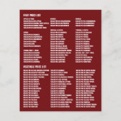 Prospectus 11,4 Cm X 14,2 Cm Plums de fruits, Greengrocers Publicité (Dos)