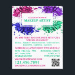 Prospectus 11,4 Cm X 14,2 Cm Poudre colorée, maquillage Artiste Publicité<br><div class="desc">Poudre Colorée,  Artiste De Maquillage Annonce Flyers Par Le Magasin Carte de visite.</div>