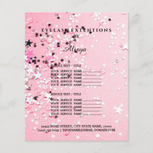Prospectus 11,4 Cm X 14,2 Cm Prix GlitzerFl Flyer
