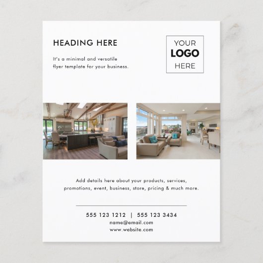 Prospectus 11,4 Cm X 14,2 Cm Professional Real Estate Toolkit Flyer (Devant)