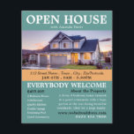 Prospectus 11,4 Cm X 14,2 Cm Publicité Open House Realtor élégant<br><div class="desc">Stylish Realtor Open House Publicité Flyers Par Le Magasin Carte de visite.</div>