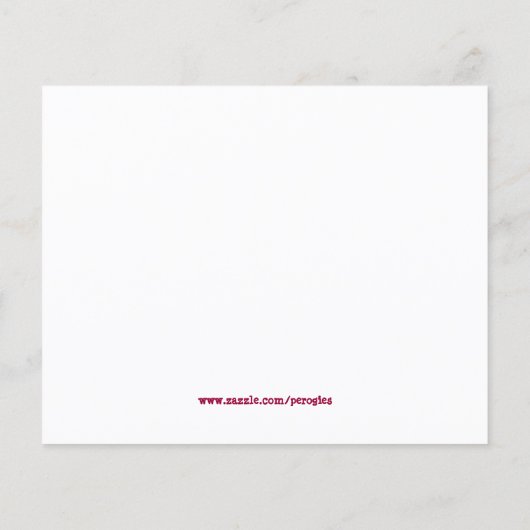 Prospectus 11,4 Cm X 14,2 Cm Pyrohy Perogie Varenyky Pierogie (Dos)