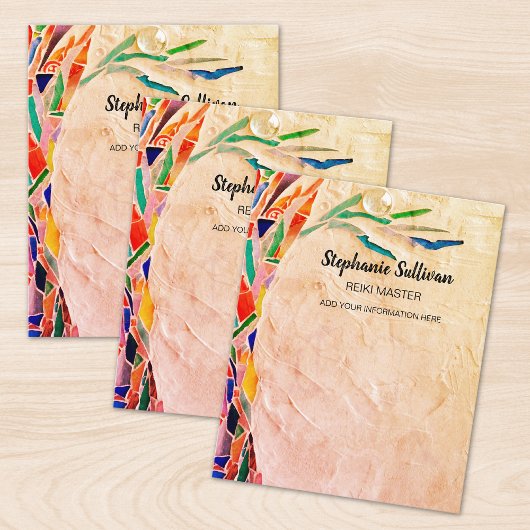 Prospectus 11,4 Cm X 14,2 Cm Rainbow Tree Reiki Master 