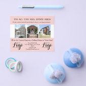 Prospectus 11,4 Cm X 14,2 Cm Real Estate School District Targeting Postcards (Simple)