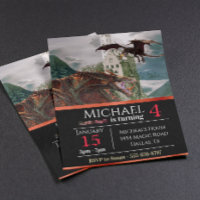 Red Wyvern Dragon Château médiéval Budget Annivers