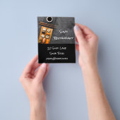 Prospectus 11,4 Cm X 14,2 Cm Restaurant japonais raffiné sushi (main)