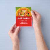 Prospectus 11,4 Cm X 14,2 Cm Restaurant Pizzeria Pizza (main)