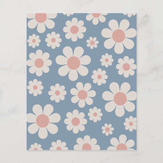 Prospectus 11,4 Cm X 14,2 Cm Retro Pastel Graduation Party (Dos)