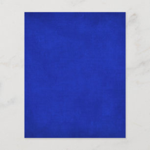 PROSPECTUS 11,4 CM X 14,2 CM RICH ROYAL PROFOND VELVET BLEU GRUNGE PAPIER CANVA