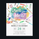 Prospectus 11,4 Cm X 14,2 Cm Robe pas chère pour un Mess Kids Art Peinture Anni<br><div class="desc">Robe Aquarelle mignonne pour un Mess Kids Peinture Art Peinture Anniversaire Invitation</div>