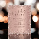 Prospectus 11,4 Cm X 14,2 Cm Rose Budget Parties scintillant or 16e anniversair<br><div class="desc">Célébrez un jalon spécial sans casser la banque avec le Budget Rose Gold Parties scintillant 16th Birthday Invitation. Cette option économique propose de superbes accents de parties scintillant en or rose, offrant une touche glamour pour vos 16 ans de fête. Parfait pour ceux qui recherchent une invitation élégante et abordable...</div>
