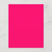 Prospectus 11,4 Cm X 14,2 Cm Rose Chaud (Dos)