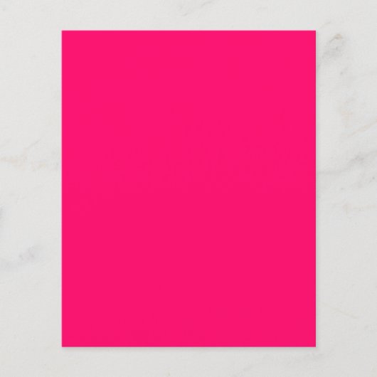 Prospectus 11,4 Cm X 14,2 Cm Rose Chaud (Devant)