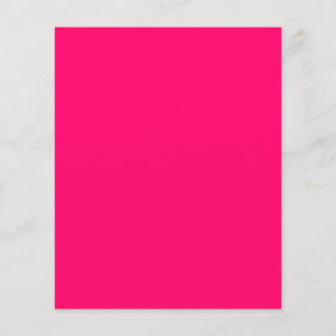 Prospectus 11,4 Cm X 14,2 Cm Rose Chaud