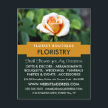 Prospectus 11,4 Cm X 14,2 Cm Rose orange, fleuriste, publicité fleuriste<br><div class="desc">Rose orange,  Floriste,  Floriste,  Floristry Advertising Flyers by The Carte de visite Store.</div>
