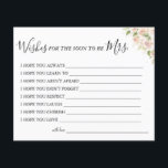 Prospectus 11,4 Cm X 14,2 Cm Roses Souhaite que le bientôt être Mme carte Flyer<br><div class="desc">Ajoutez vos propres informations et pour une personnalisation plus poussée,  cliquez sur le lien "cliquez pour customiser plus loin". ~ Vérifier la collection pour les jeux,  les invitations,  les signes et plus ~</div>
